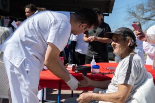 Directora de Salud María Noel Battaglino, participa de activida