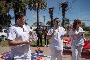 Directora de Salud María Noel Battaglino, participa de activida