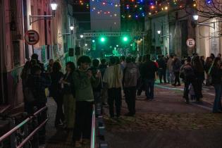 Actividad "Quilombo Diverso", en la peatonal del Candombe