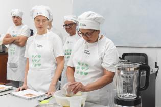 Cocina Uruguay en organización San Vicente