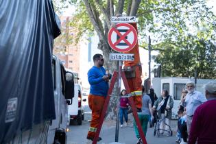  Colocación de cartelería de estacionamiento y detención inde