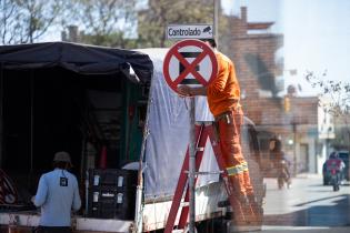  Colocación de cartelería de estacionamiento y detención inde