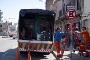  Colocación de cartelería de estacionamiento y detención inde