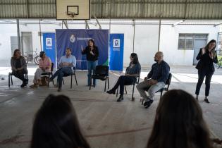 Asamblea de inicio de obras en Costanera del Miguelete 