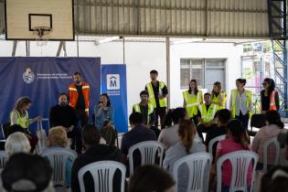 Asamblea de inicio de obras en Costanera del Miguelete 