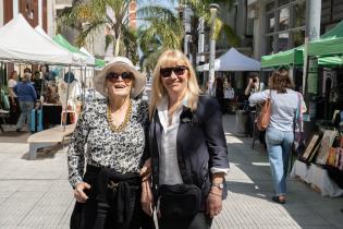 Feria de la Economía Social y Solidaria en la peatonal Sarandí
