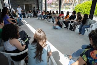 Encuentro con adolescencias por Congreso de Infancias y Adolesce