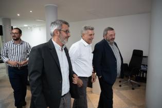 20251022dicimouyjmr1238.jpg Recorrida del intendente Mario Bergara por el Servicio Mútuo