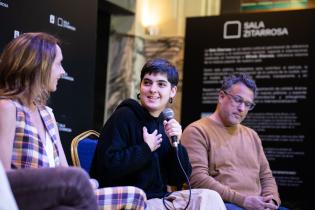 20251030dicimouypd3596.jpg Conferencia de prensa por el 26º Aniversario de la sala Zitarro