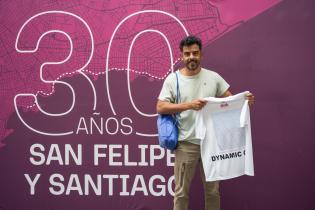 Retiro de kits de la carrera San Felipe y Santiago