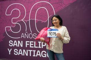 Retiro de kits de la carrera San Felipe y Santiago