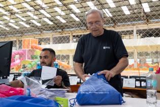 Retiro de kits de la carrera San Felipe y Santiago