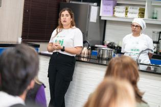 Curso de Cocina Uruguay sobre diabetes y celiaquía en el MAM