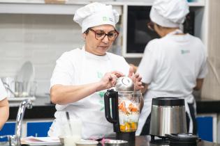 Curso de Cocina Uruguay sobre diabetes y celiaquía en el MAM