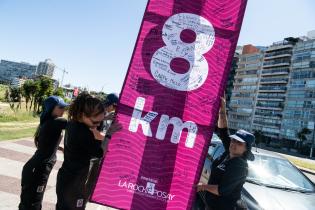 Firma y colocación de cuentakilómetros de la carrera San Felip