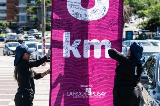 Firma y colocación de cuentakilómetros de la carrera San Felip