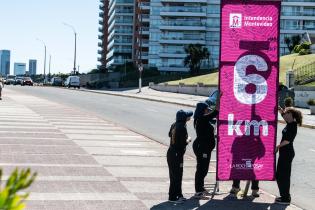 Firma y colocación de cuentakilómetros de la carrera San Felip