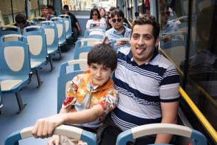 Centro Educativo Avanzar, realiza paseo en bus turístico