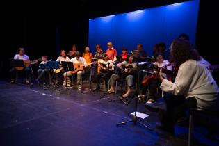 Muestra talleres del programa Esquinas de la Cultura en la sala 