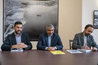 Reunión con representantes de la embajada de Irán