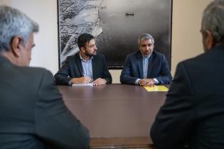 Reunión con representantes de la embajada de Irán