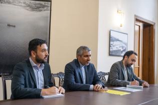 Reunión con representantes de la embajada de Irán