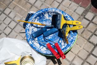 Intervención artística por 40° aniversario de Amnistía Inter