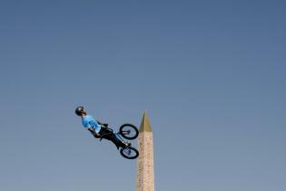 El argentino José Torres Gil participa en una sesión de entren