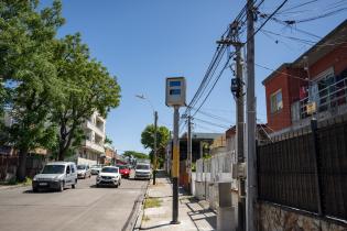 Instalación de radar en Juan Jacobo Rousseau y María Stagnero 