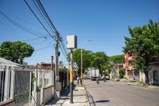 Instalación de radar en Juan Jacobo Rousseau y María Stagnero 