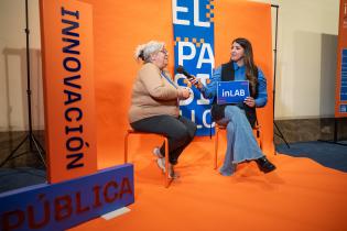 InLAB, registro de actividades en pasillo