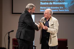 Declaración de Ciudadano Ilustre de Montevideo a Osvaldo Leite