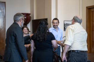 Recepción de delegación de Calabria