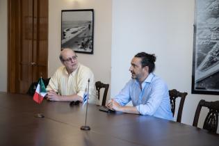 Recepción de delegación de Calabria