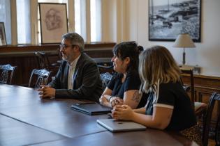 Recepción de delegación de Calabria