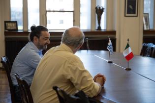 Recepción de delegación de Calabria