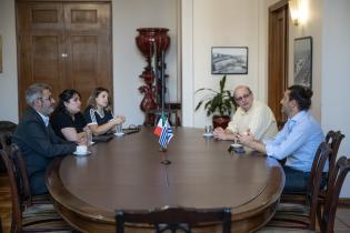 Recepción de delegación de Calabria