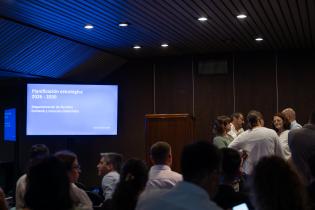 Presentación de planificación estratégica del departamento de