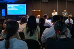Presentación de planificación estratégica del departamento de