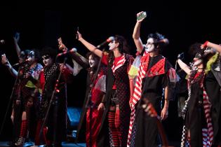  Instancia final de Murga Joven en el teatro de Verano