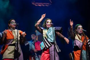  Instancia final de Murga Joven en el teatro de Verano
