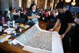 InLAB, registro de actividades en pasillo