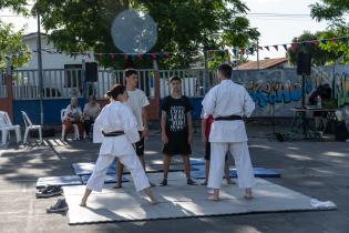 Cierre de actividades en la plaza de deportes Nº 10