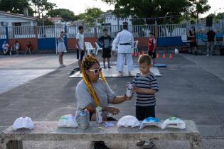 Cierre de actividades en la plaza de deportes Nº 10