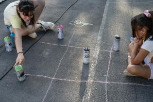 Cierre de actividades en la plaza de deportes Nº 10