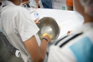 Curso de Cocina Uruguay para niñas y niños, en el MAM