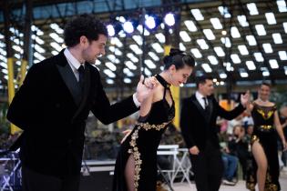 Milonga esquinera en el Espacio Modelo