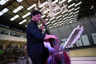 Milonga esquinera en el Espacio Modelo