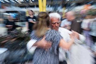 Milonga esquinera en el Espacio Modelo