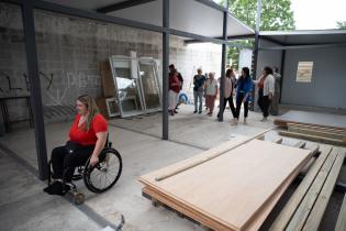  Recorrida por avance de obras en Casa de la Mujer  